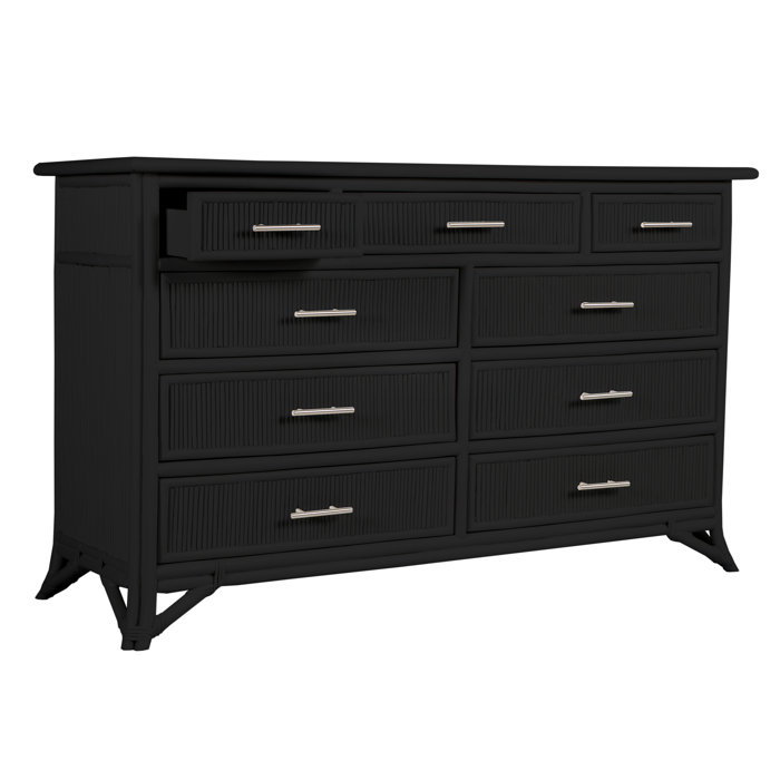 David Francis Furniture Bermuda 9 Drawer Dresser Wayfair